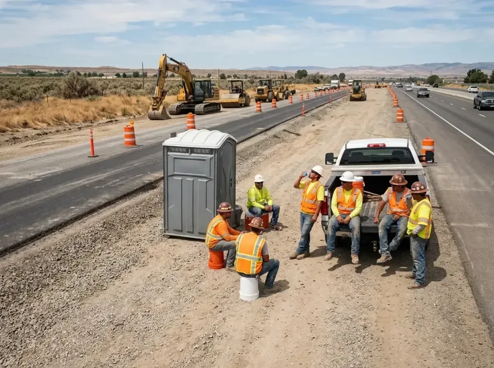 highway-road-construction-crew-007 — frequently asked questions, Porta Potty and Restroom Rentals in Grand Forks, ND